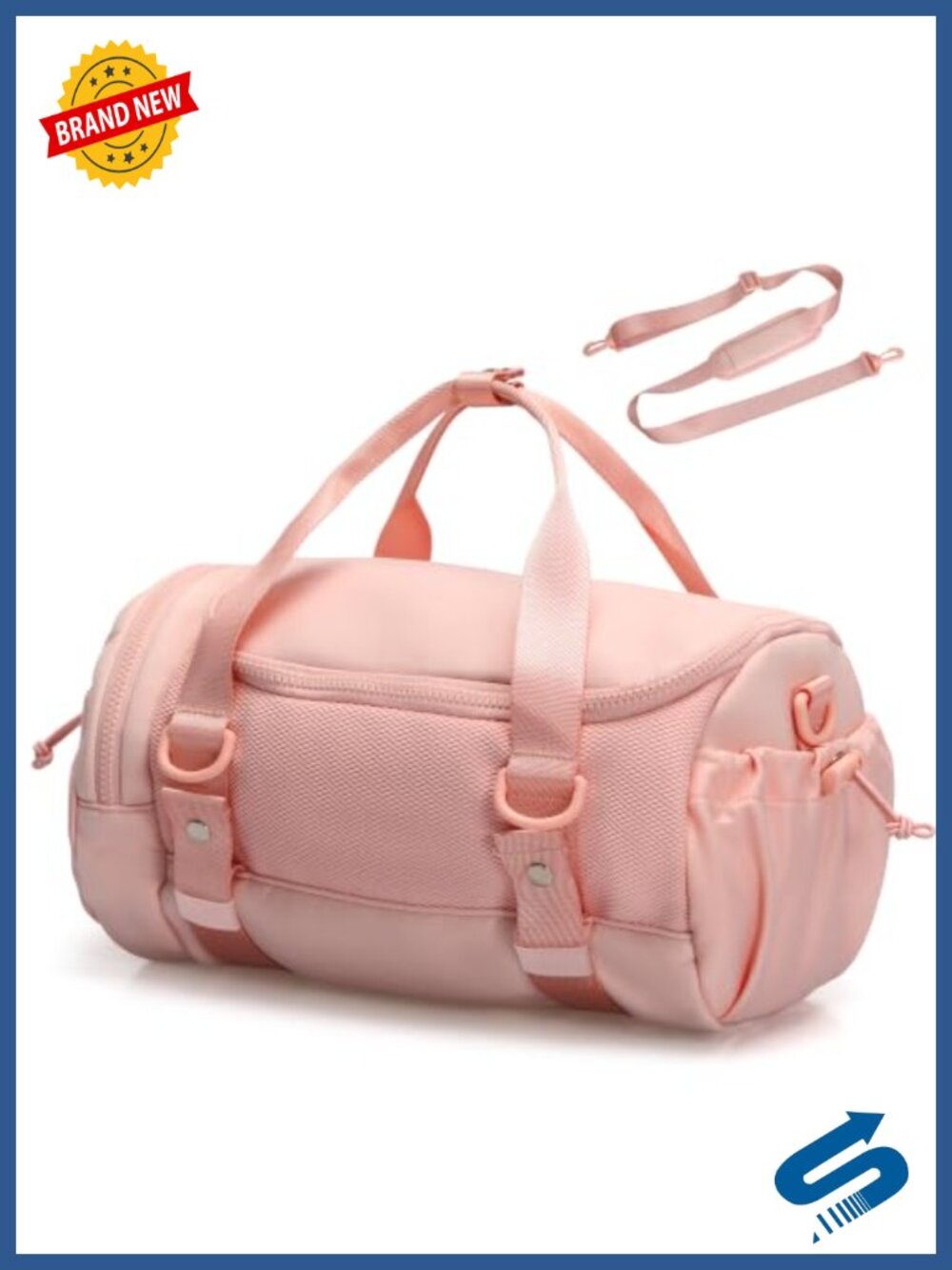 Mini Gym Bag Small Duffle Crossbody Dance Duffel 13L Nylon
